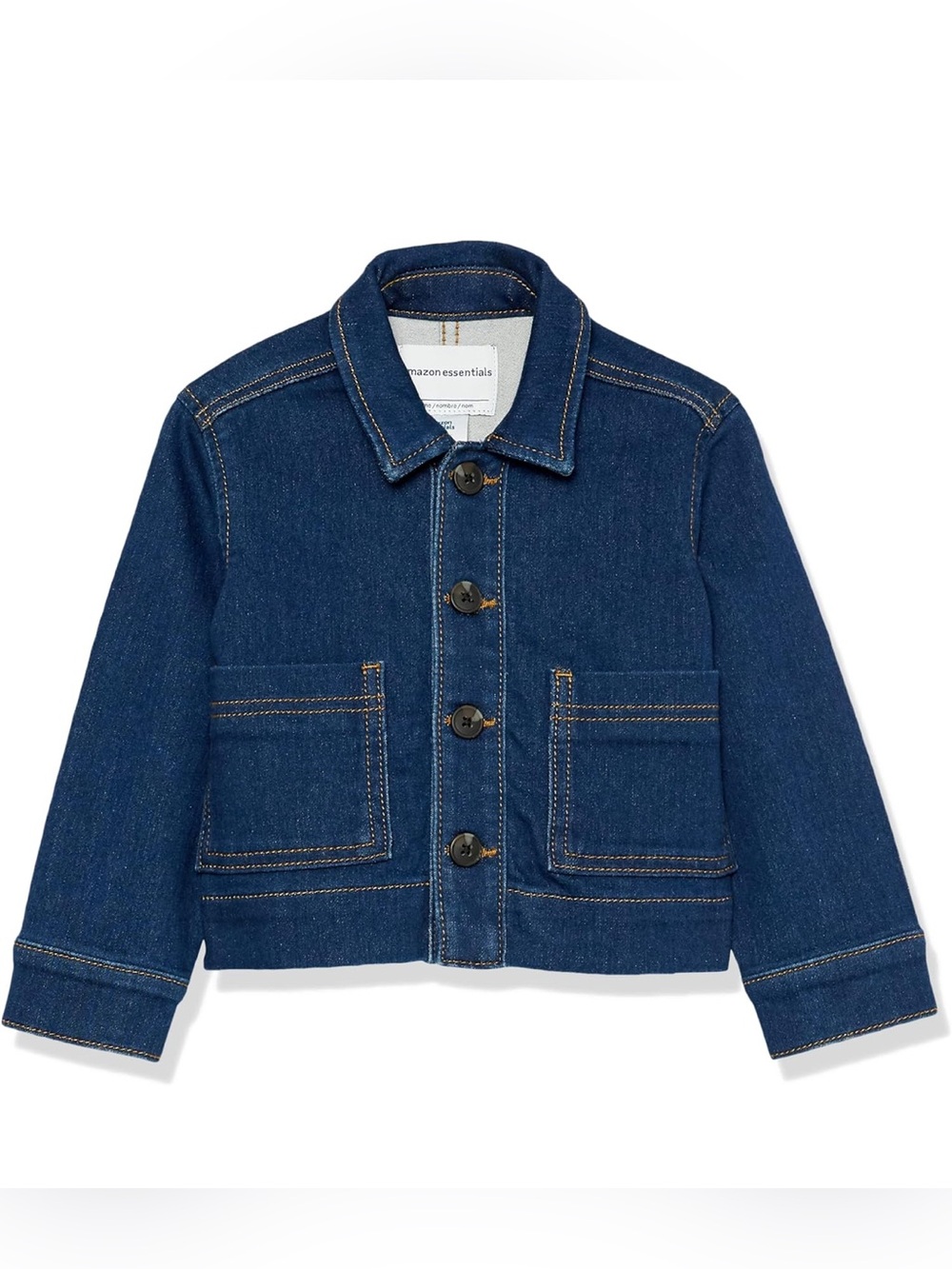 Amazon Essentials Kids' Indigo Denim Jacket
